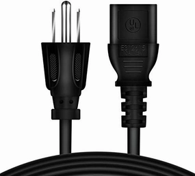 PK Power 6ft/1.8m UL Listed AC Power Cord Cable Compatible with Denon DN-700C Professional CD Media Network Audio Player network audio player,digital streamer,audio file player,