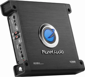 Planet Audio AC1200.4 Anarchy Series 4 Channel Class A/B Car Amplifier - 1200 High Output, High/Low Pass Crossover, Hook Up to Subwoofer for Bass wireless audio bridge,Bluetooth transmitter,WiFi audio link,