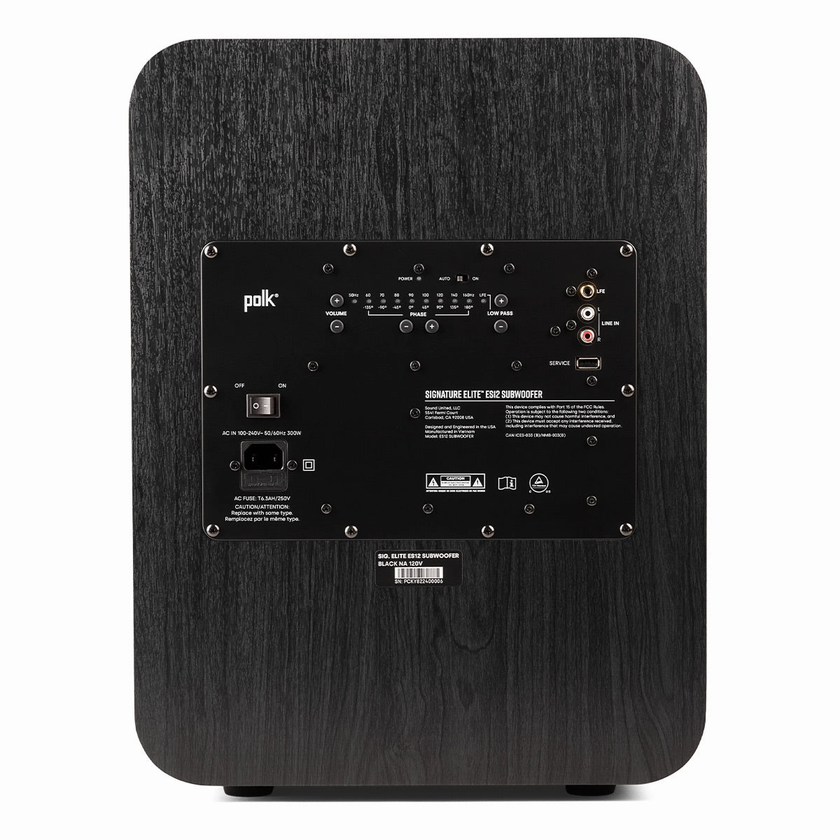 Polk Audio ES12 12" Signature Elite Subwoofer