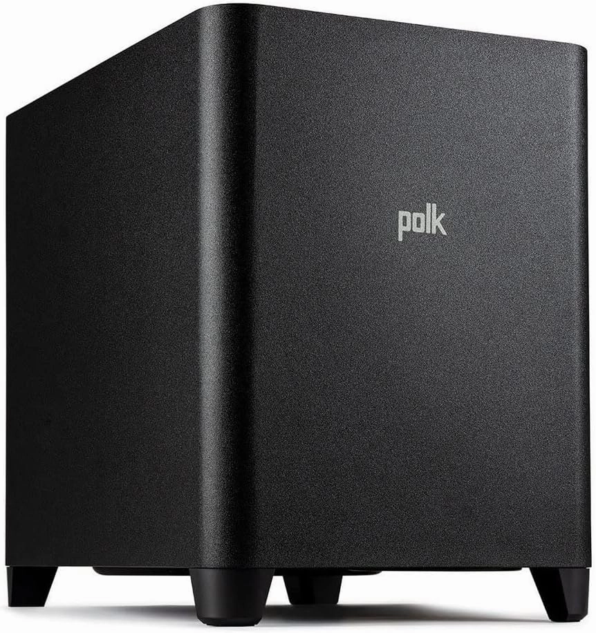 Polk Audio MagniFi Max AX SR 7.1.2 Channel Sound Bar with 10" Wireless Subwoofer & SR2 Surround Speakers, Dolby Atmos and DTS:X Certified, Polk's Patented VoiceAdjust & SDA Technologies, Black