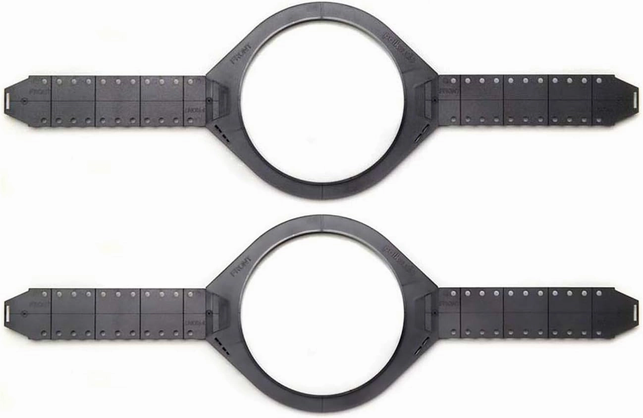Polk Audio PB LC80i Rough-in Brackets for Polk 8" Round in-Ceiling & in-Wall Speakers, Compatible with MC80, RC80i, and 80 F/X-LS Speakers, Adjustable Arms & Wings, Easy to Install (Pair) soundbar,TV speaker bar,home theater soundbar,