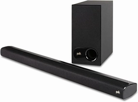 Polk Audio Signa S2 Sound Bar & Wireless Subwoofer  Exclusive VoiceAdjust Technology, Ultra-Slim Design, Works with 4K & HD TVs, HDMI & Optical, Bluetooth, Wireless Streaming soundbar,TV speaker bar,home theater soundbar,