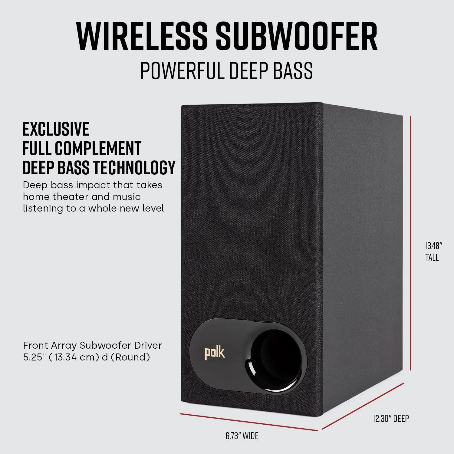 Polk Audio Signa S2 Sound Bar & Wireless Subwoofer  Exclusive VoiceAdjust Technology, Ultra-Slim Design, Works with 4K & HD TVs, HDMI & Optical, Bluetooth, Wireless Streaming