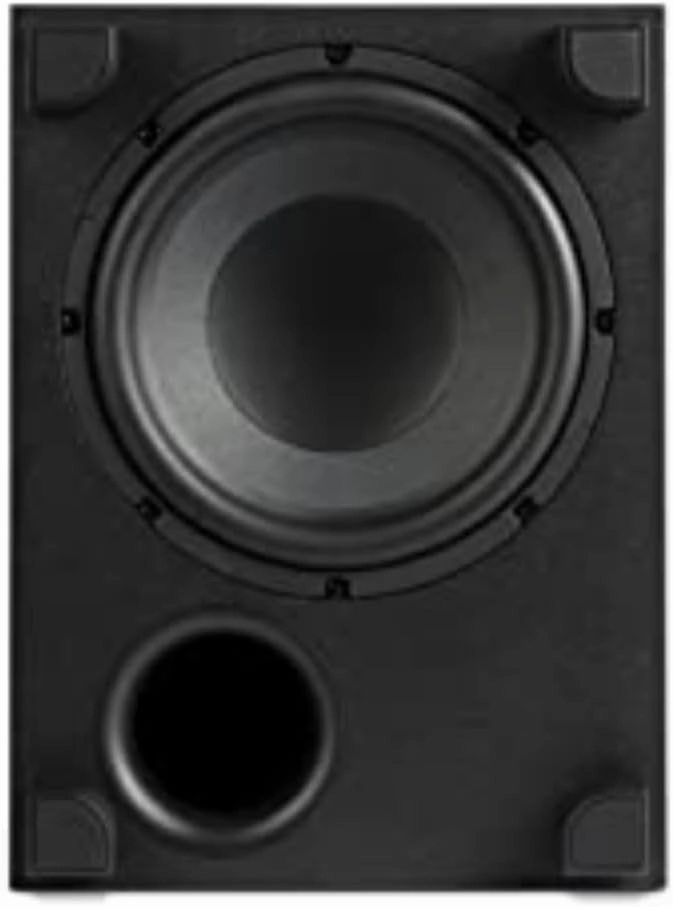 Polk Monitor XT10 Home Subwoofer, 10" Deep Bass Woofer, 100W Class D Amplification, Dolby Atmos, Auro 3D & DTS:X Compatible, Black