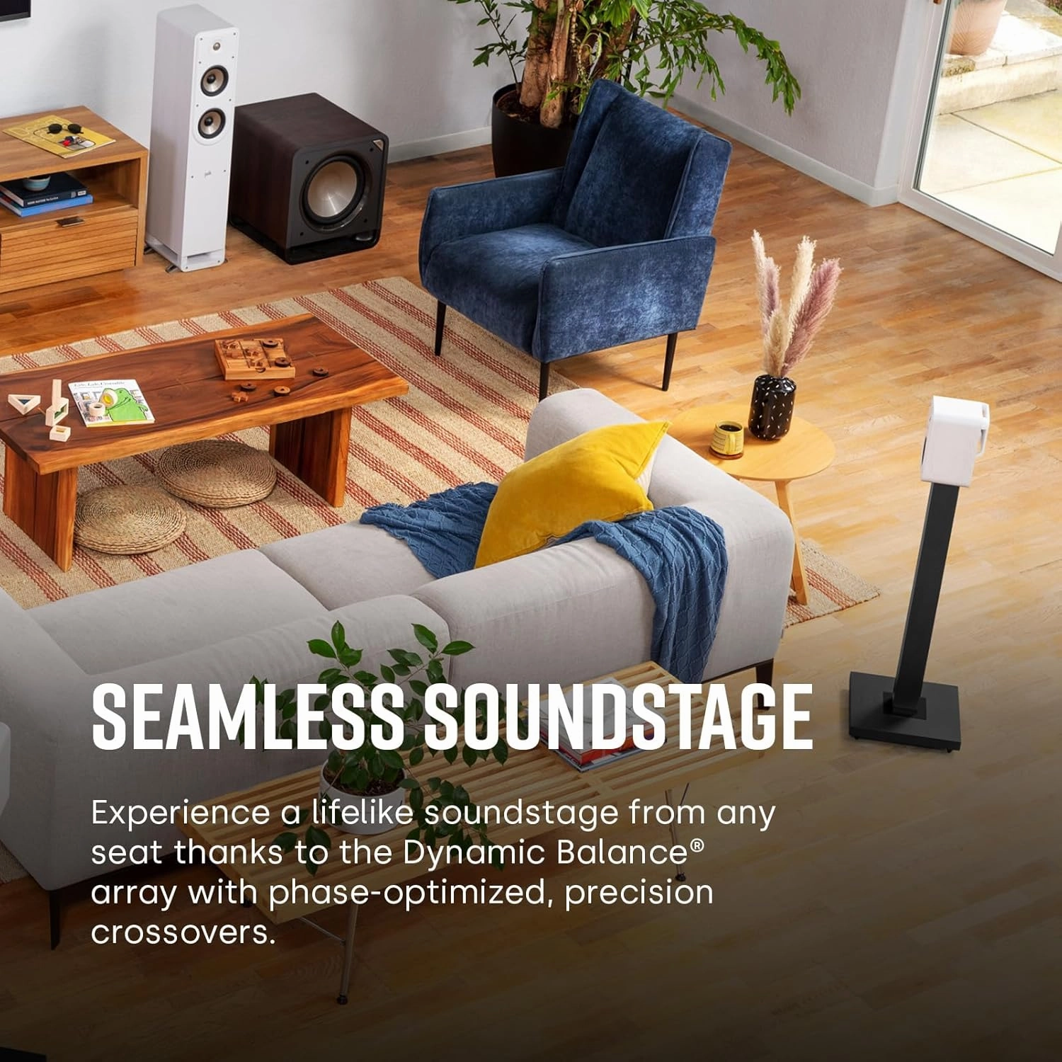 Polk Signature Elite ES10 Surround Loudspeaker - Hi-Res Audio Certified, Dolby Atmos & DTS:X Compatible, 1" Tweeter & 4" Woofer, Power Port Technology for Effortless Bass (Pair, Stunning Black)
