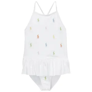 Polo Ralph Lauren Girl Swimwear Suit White