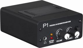 Portable in Ear Monitor Amplifier, Headphone Amp with 2 XLR and 1/4" TRS Inputs, Headphone Amplifier with Stereo/Mono Switch for Keyboardists, Drummers, Guitar headphone amplifier,portable amp,desktop headphone amp,