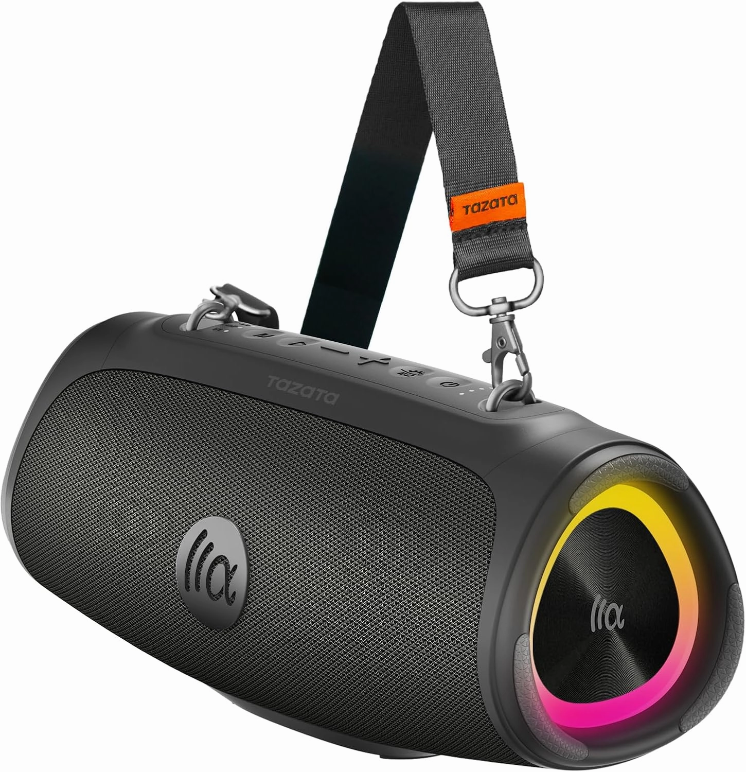 Portable Loud Bluetooth Speaker, 60W Large Subwoofer Wireless Bluetooth 5.3 with Powerbank USB Charge Out,Waterproof IPX7,Rugged Outdoor Boombox for Party,Beach,Golf Life,Pool, Shower,Bike Use wireless speakers,portable Bluetooth speaker,multiroom speaker,