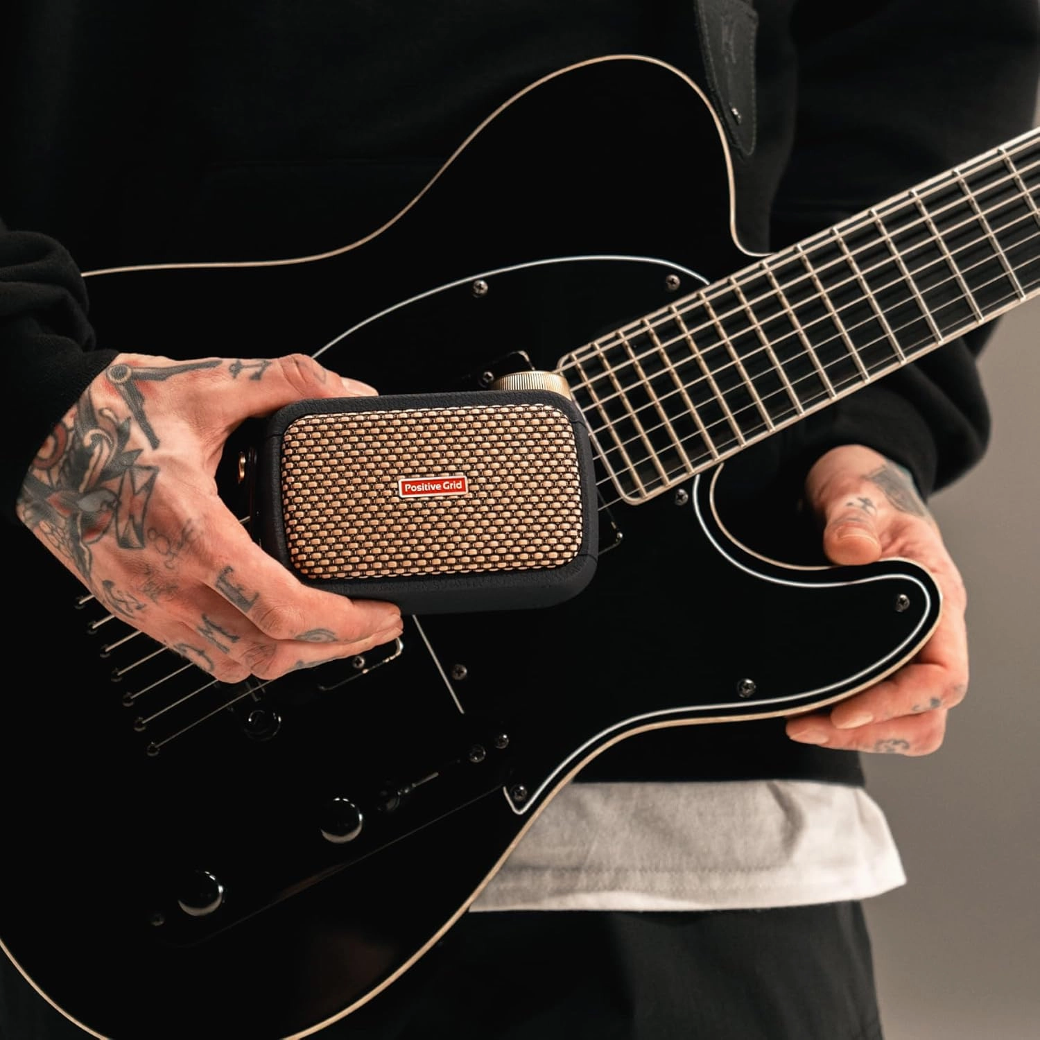 Positive Grid Spark GO 5W Ultra-Portable Smart Guitar Amp, Headphone Amp & Bluetooth Speaker with Smart App for Electric Guitar, Acoustic or Bass