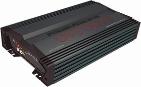 Power Acoustik OD1-5000D Car Amplifier - Overdrive Series 5000 Watts Max, 1 Ohm Stable Monoblock Amplifier, Car Stereo Mosfet Power Supply Class D Car Audio Subwoofer Amp, 0g Block power amplifier,stereo amp,hi-fi power amp,