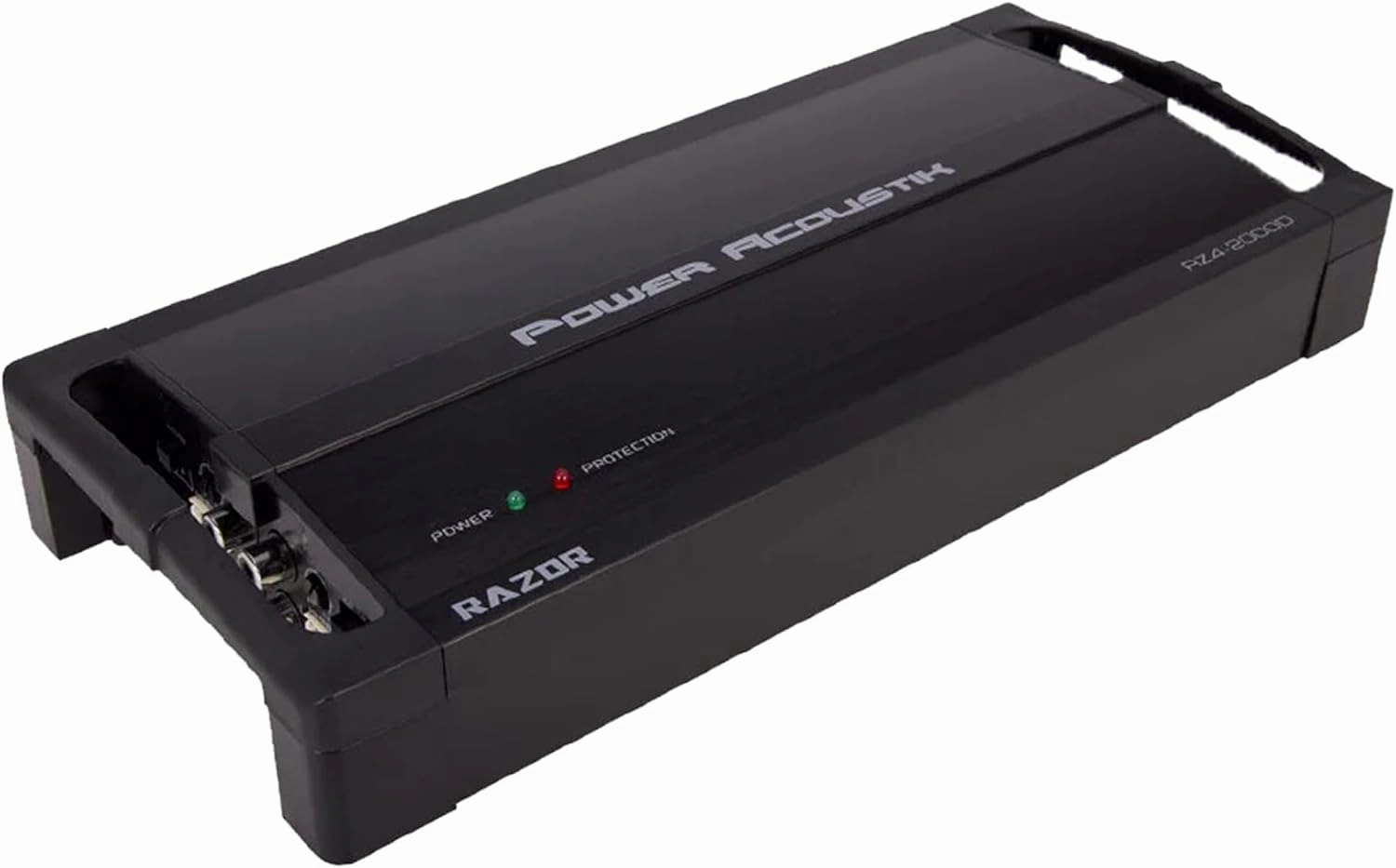 Power Acoustik RZ4-2000D 2000W Class D 4 Channel Amplifier , Black , 13.60in. x 6.30in. x 3.50in. power amplifier,stereo amp,hi-fi power amp,