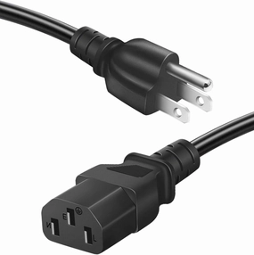 Power Cord Cable for Amplifier Musical Peavey Vox Guitar Amp PC AC Amplifiers, 18 AWG Universal AC 3-Prong Cable (6FT) power amplifier,stereo amp,hi-fi power amp,