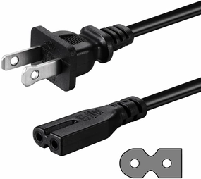 Power Cord Compatible with Vizio E-M Series LED Smart TV, Vizio Sound Bar System power cord,hi-fi power cable,AC power lead,