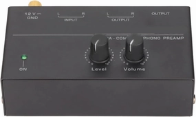 PP500 Phono Preamp Low Noise Stereo Input Output Sensitive Record Player Preamplifier for Turntable Fans (US Plug) phono preamp,turntable amplifier,record player preamp,