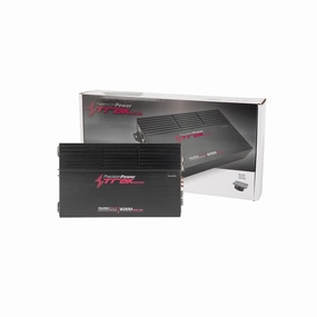 Precision Power Trax Micro Monoblock Class D Car Stereo Amplifier TM1.6000D  6000W Single Channel Digital Subwoofer Amp with Wired Bass Control & High-Level Inputs for Powerful Audio power amplifier,stereo amp,hi-fi power amp,