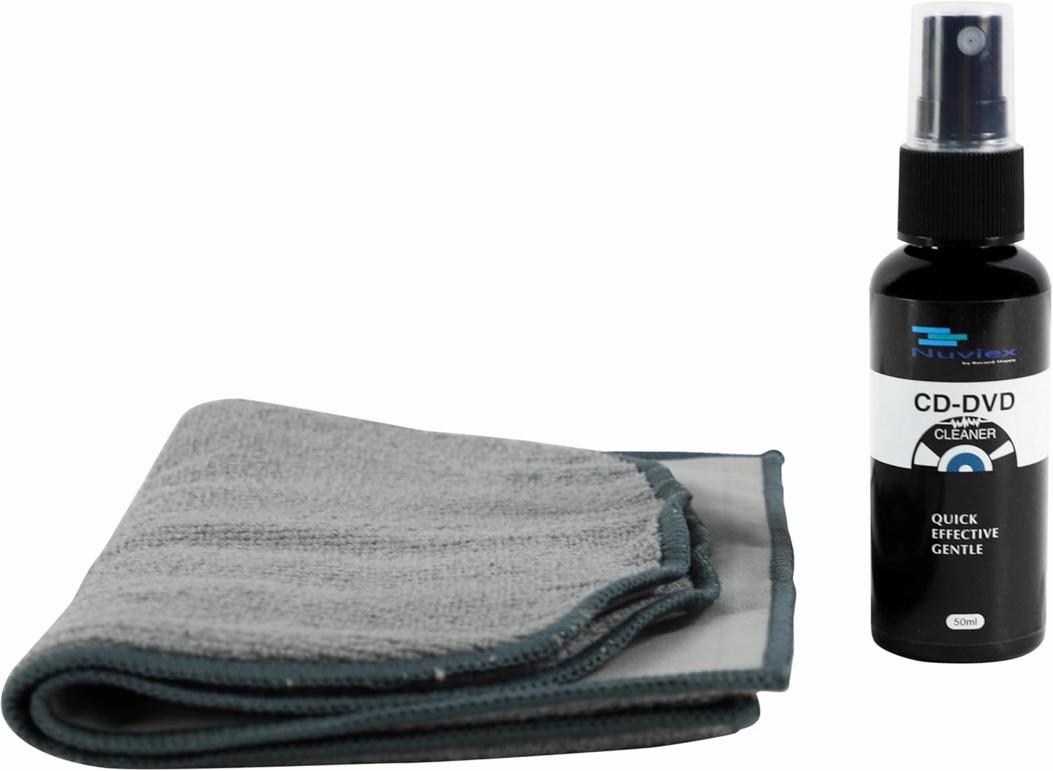 Premium CD Cleaner Cloth Kit - Compact Disc CD-DVD Cleaning Fluid and Microfiber Towel Anti-Static Glove Set record cleaning kit,vinyl cleaner,stylus brush set,