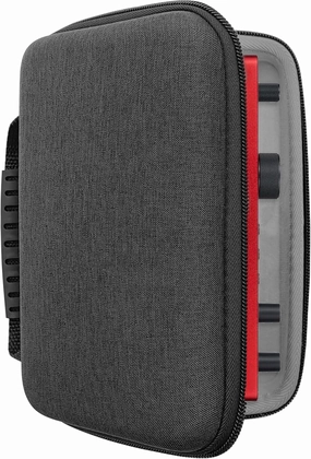 Premium Velvet Hard Case Compatible with Focusrite Scarlett 2i2 case 4th Gen Audio Interface cover, Hard Shell Protective Travel Carrying Bag (Grey) audio interface,USB interface,music recording input,