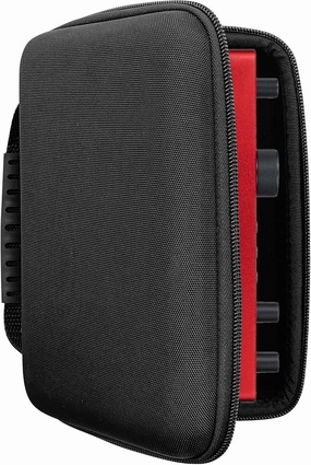 Premium Velvet Travel Case Compatible with Focusrite Scarlett 2i2 case 4th Gen Audio Interface, HardShell case Match 2i2 Protective Travel Carrying cover Bag (Black) audio interface,USB interface,music recording input,