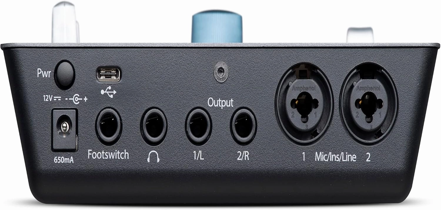 PreSonus ioStation 24c 2x2, 192 kHz, USB Audio Interface and Production Controller with Studio One Artist and Ableton Live Lite DAW Recording Software