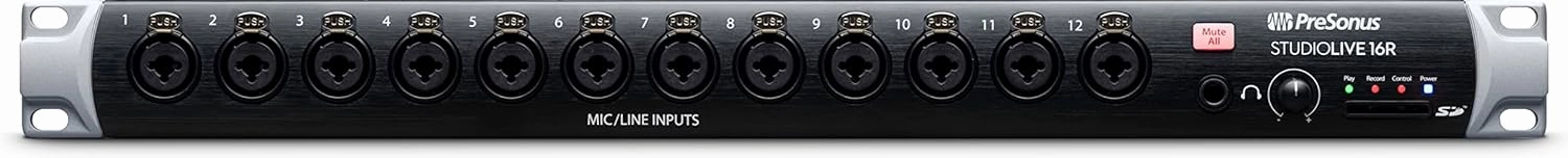 PreSonus StudioLive 16R 18-input, 16-channel Series III Stage Box and Rack Mixer audio rack,hi-fi component stand,media shelf,