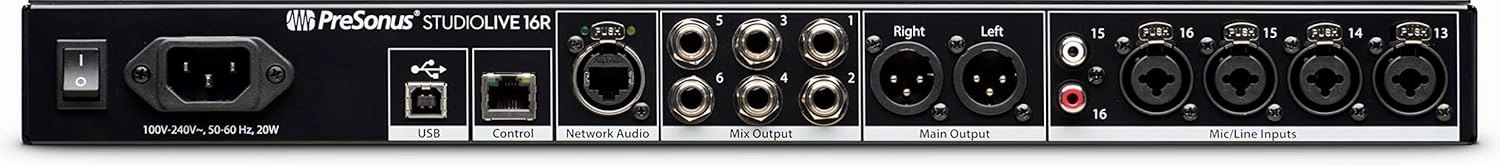 PreSonus StudioLive 16R 18-input, 16-channel Series III Stage Box and Rack Mixer