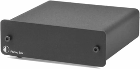 Pro-Ject Audio - Phono Box DC - MM/MC Phono preamp with line Output (Black) phono preamp,turntable amplifier,record player preamp,