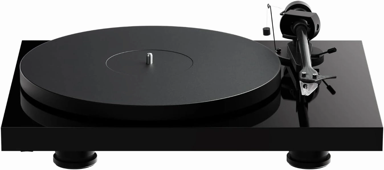 Pro-Ject Debut EVO 2, Next Generation Audiophile Turntable with Carbon Fiber tonearm, Electronic Speed Selection and pre-Mounted Pick it MM EVO Cartridge, Made in Europe (High Gloss Black) turntable cartridge,phono cartridge,MM MC stylus,
