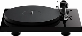 Pro-Ject Debut EVO 2, Next Generation Audiophile Turntable with Carbon Fiber tonearm, Electronic Speed Selection and pre-Mounted Pick it MM EVO Cartridge, Made in Europe (High Gloss Black) turntable cartridge,phono cartridge,MM MC stylus,