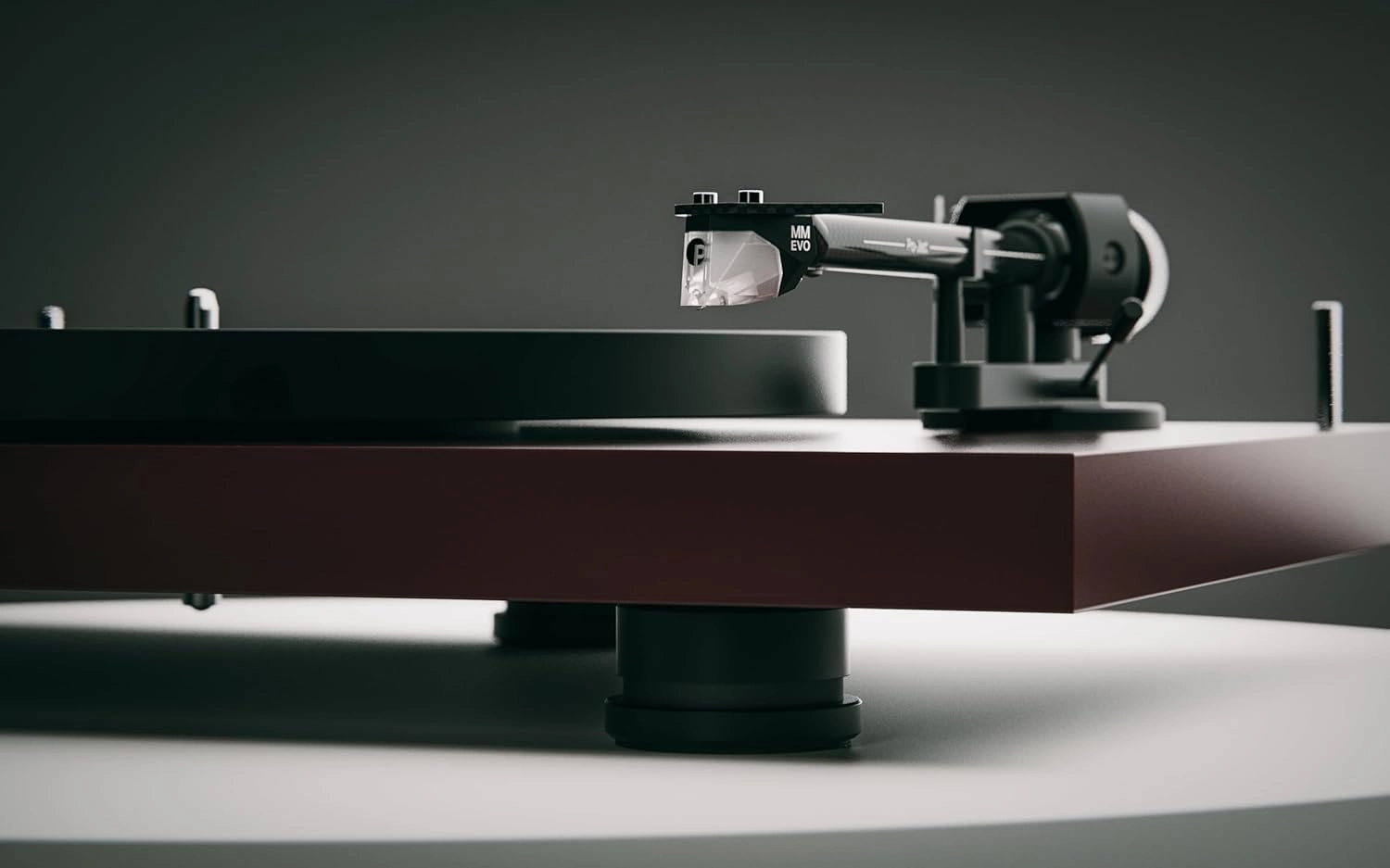 Pro-Ject Debut EVO 2, Next Generation Audiophile Turntable with Carbon Fiber tonearm, Electronic Speed Selection and pre-Mounted Pick it MM EVO Cartridge, Made in Europe (High Gloss Black)