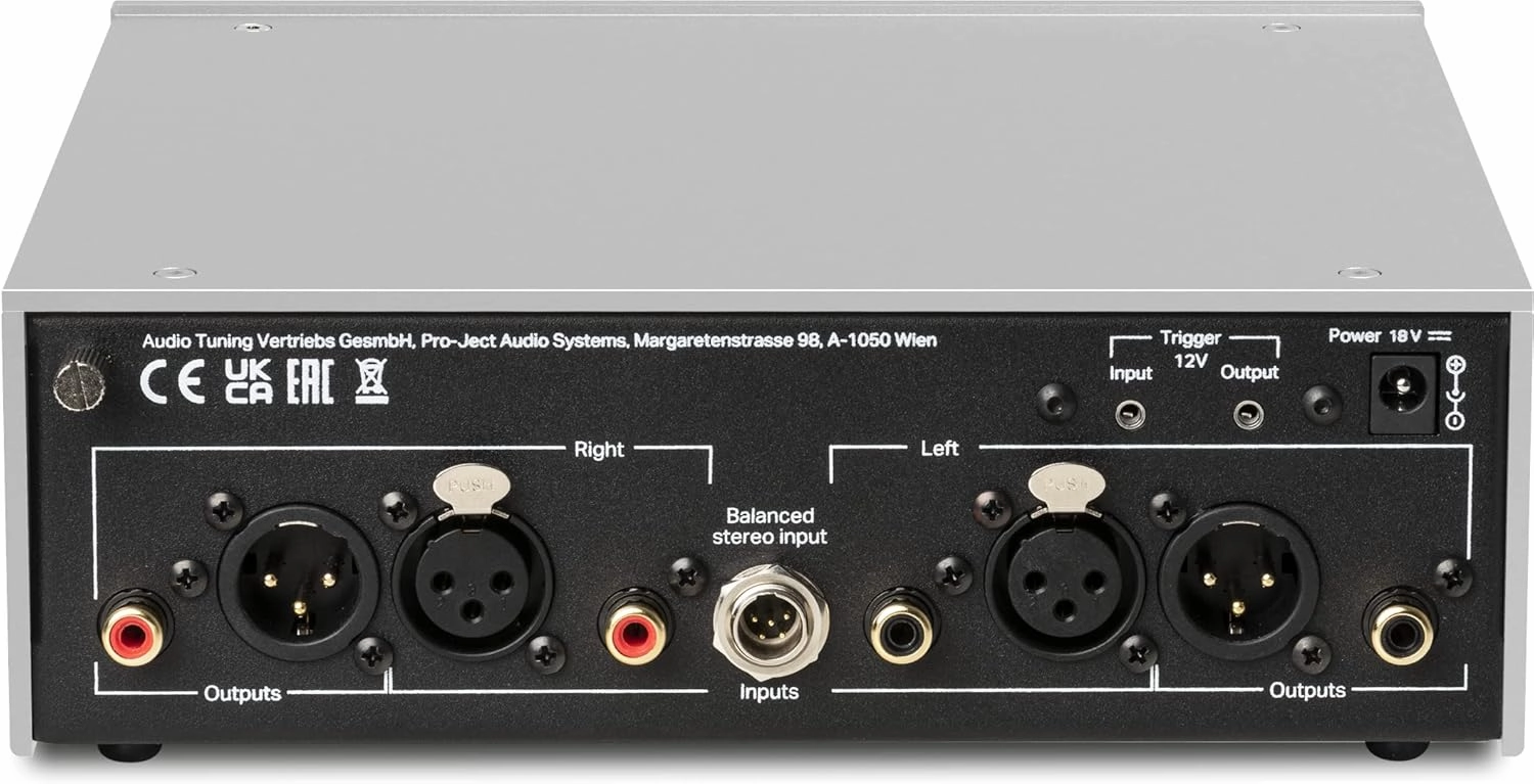 Pro-Ject Phono Box DS3 B Balanced Phono Preamplifier (Black)