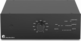 Pro-Ject Phono Box DS3 B Balanced Phono Preamplifier (Black) phono preamp,turntable amplifier,record player preamp,