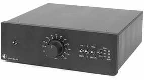 Pro-Ject Phono Box RS Premium MM/MC Phono Preamplifier (Black) phono preamp,turntable amplifier,record player preamp,