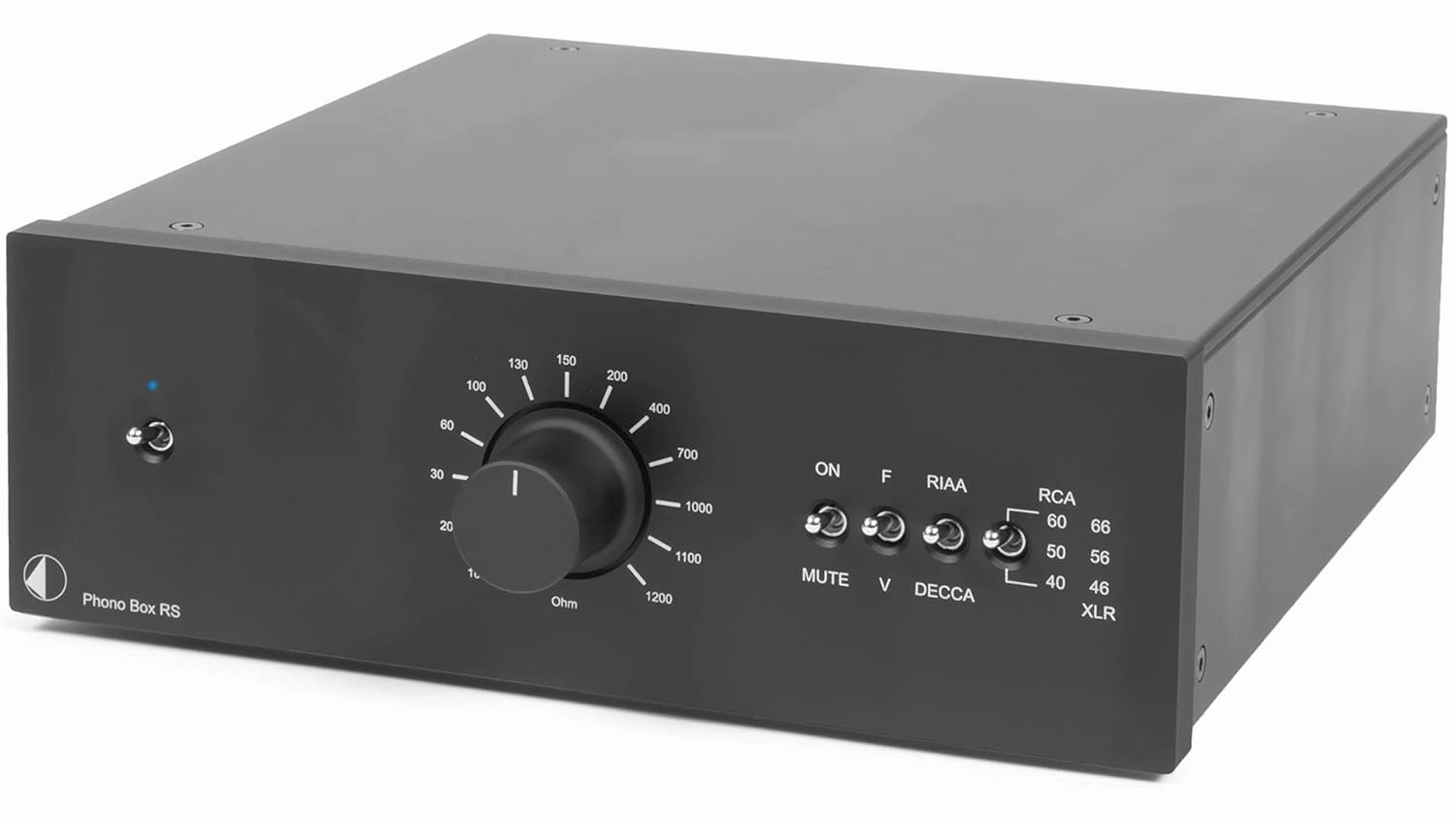 Pro-Ject Phono Box RS Premium MM/MC Phono Preamplifier (Black) phono preamp,turntable amplifier,record player preamp,