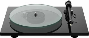Pro-Ject T2 Hi-Fi Turntable with Sumiko Rainier and Glass Platter (High Gloss Black) direct-drive turntable,DJ turntable,hi-torque vinyl deck,