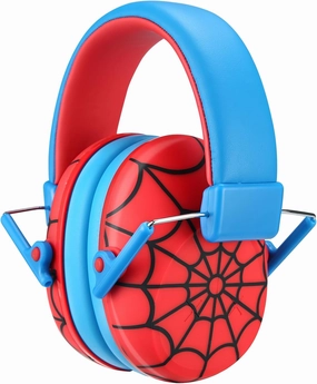 ProCase Kids Noise Cancelling Headphones, Kids Ear Protection Monster Jam Truck, Fireworks Hearing Protection Noise Reduction, Noise Canceling Earmuffs for Sensory Autism Toddler Children -Red noise cancelling headphones,ANC headphones,travel headphones,