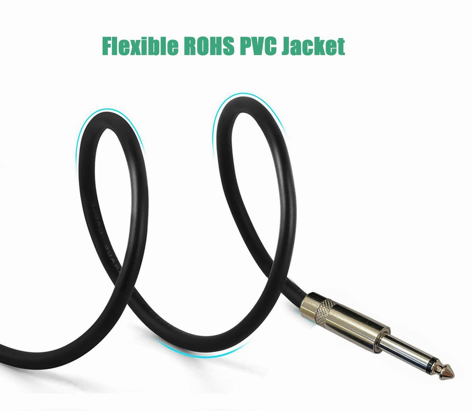 Professional 10 Feet 12 Gauge 1/4" to 1/4" TS Speaker Cables - 12AWG 10ft DJ/PA Speaker Cords Amp Audio Wires - 2 Pack