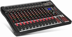 Professional Audio Mixer, 12 Channel Bluetooth USB Live Studio DJ Mixer Board with MP3 Player U Disk 48V Phantom Power Source XLR Outputs for PC Recording, CT120 balanced output player,audiophile player,hi-res digital player,