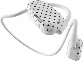 Purity Air Open Ear Headphones - True Air Conduction Wireless Bluetooth Open Ear Earbuds with Dual Mic for iPhone/Android - Secured Long Wearing Comfort, Sports Sweat Resistant (Black dots) reference headphones,neutral sound headphones,monitor headphones,