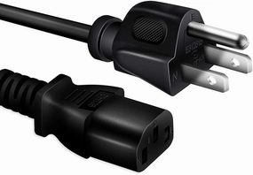 PwrON 5ft/1.5m UL Listed AC Power Cord Outlet Socket Cable Plug Lead for YBA Heritage MP100B Media Streamer Network Media Internet Radio network streamer,wireless audio player,Wi-Fi music streamer,