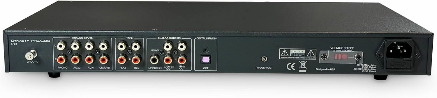 PX1 High Definition Multi-Source Hi-Fi Home Audio Stereo Preamplifier