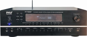 Pyle 7.1-Channel Hi-Fi Bluetooth Stereo Amplifier - 2000 Watt AV Home Theater Speaker Subwoofer Surround Sound Receiver w/Radio, USB, RCA, HDMI, MIC in, Supports 4K UHD TV, 3D, Blu-Ray - PT796BT.5 surround sound system,cinema audio kit,5.1 surround package