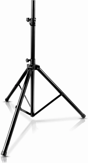 Pyle Universal Speaker Tripod Stand Mount - 6' Sound Equipment Holder Height Adjustable Up to 70 Inches For Speakers w/ 35mm Compatible Insert Perfect for Home, On Stage or In Studio Use speaker stands,monitor stands,floor speaker holders,