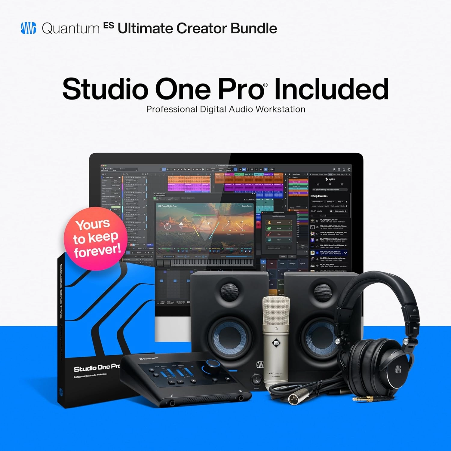 Quantum ES Ultimate Bundle with Studio One Pro Software
