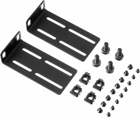 Rack Mount Kit Universal Adjustable 19 Inch Rack Ears for HP/ProCurve/Aruba/OfficeConnect/HPE and Other Switches rackmount gear,audio rack equipment,studio rackmounts,