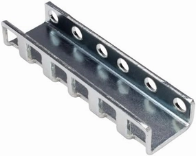 RackSolutions 2U Adapter Bracket (2 Bends, 1.00in Deep, No Hardware) - Versatile Rack Equipment Mounting Solution music server,hi-fi media server,digital audio storage,
