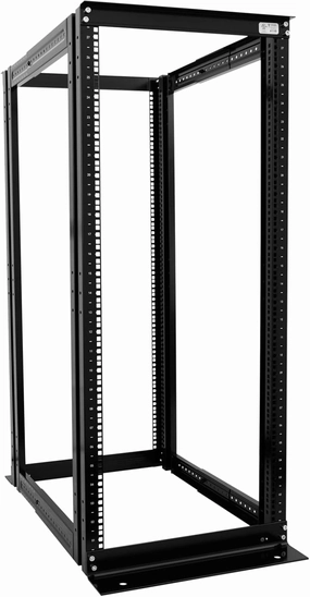 Raising ELECTRONIS 27U 4 Post Open Rack Frame Rack Enclosure 19 Inch Adjustable Depth Aluminum UL Certified music server,hi-fi media server,digital audio storage,