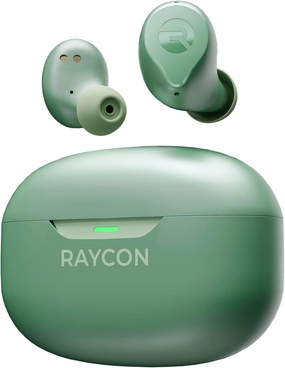 Raycon Everyday Earbuds (2024 Edition) - Bluetooth True Wireless in-Ear Buds with 32 Hours Playtime, Multpoint Technology, Extreme Comfort, and Active Noise Cancellation (Forrest Green) wireless earbuds,Bluetooth earphones,true wireless stereo,