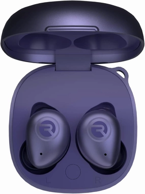 Raycon Fitness Bluetooth True Wireless Earbuds with Built in Mic 56 Hours of Battery IPX7 Waterproof Active Noise Cancellation and Awareness Mode Bluetooth 5.3 Portable Sport (Purple) wireless earbuds,Bluetooth earphones,true wireless stereo,