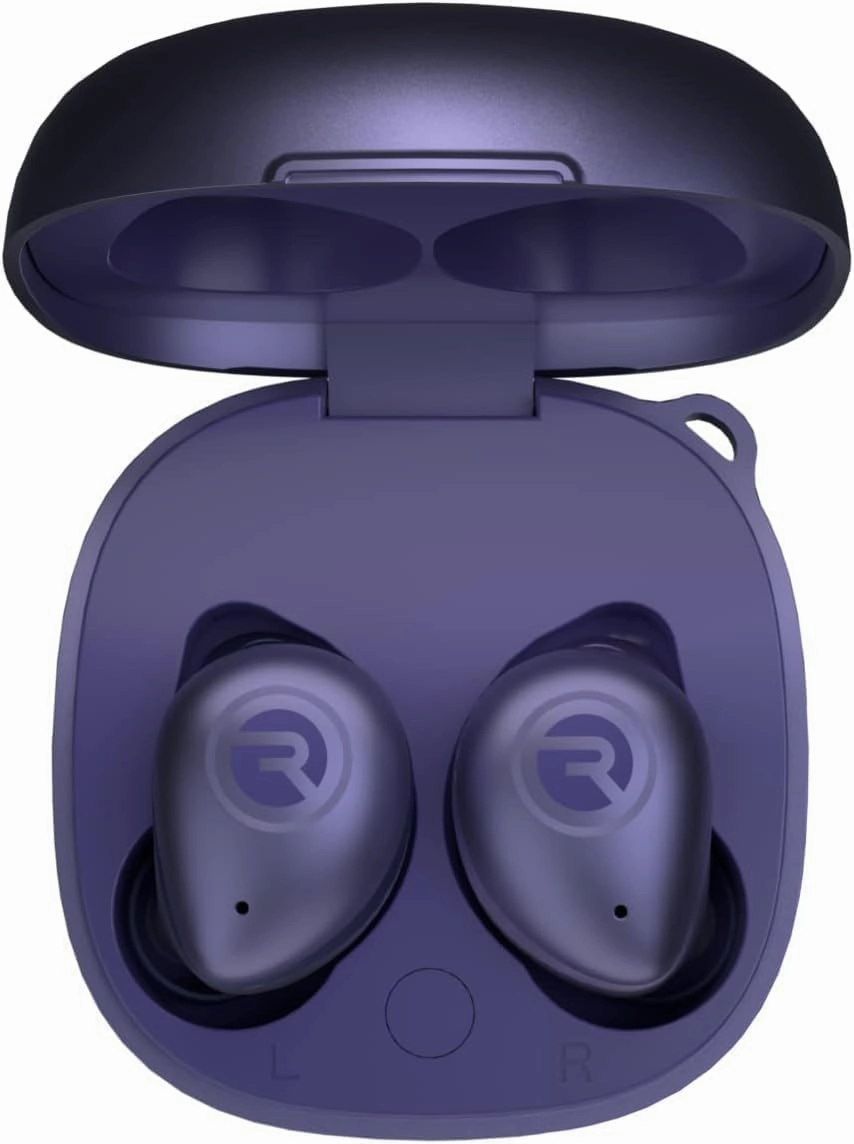 Raycon Fitness Bluetooth True Wireless Earbuds with Built in Mic 56 Hours of Battery IPX7 Waterproof Active Noise Cancellation and Awareness Mode Bluetooth 5.3 Portable Sport (Purple) wireless earbuds,Bluetooth earphones,true wireless stereo,