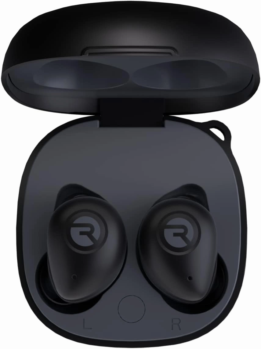 Raycon Fitness Bluetooth True Wireless Earbuds with Built in Mic 56 Hours of Battery, IPX7 Waterproof, Active Noise Cancellation, Awareness Mode, and Bluetooth 5.3 (Black) wireless earbuds,Bluetooth earphones,true wireless stereo,